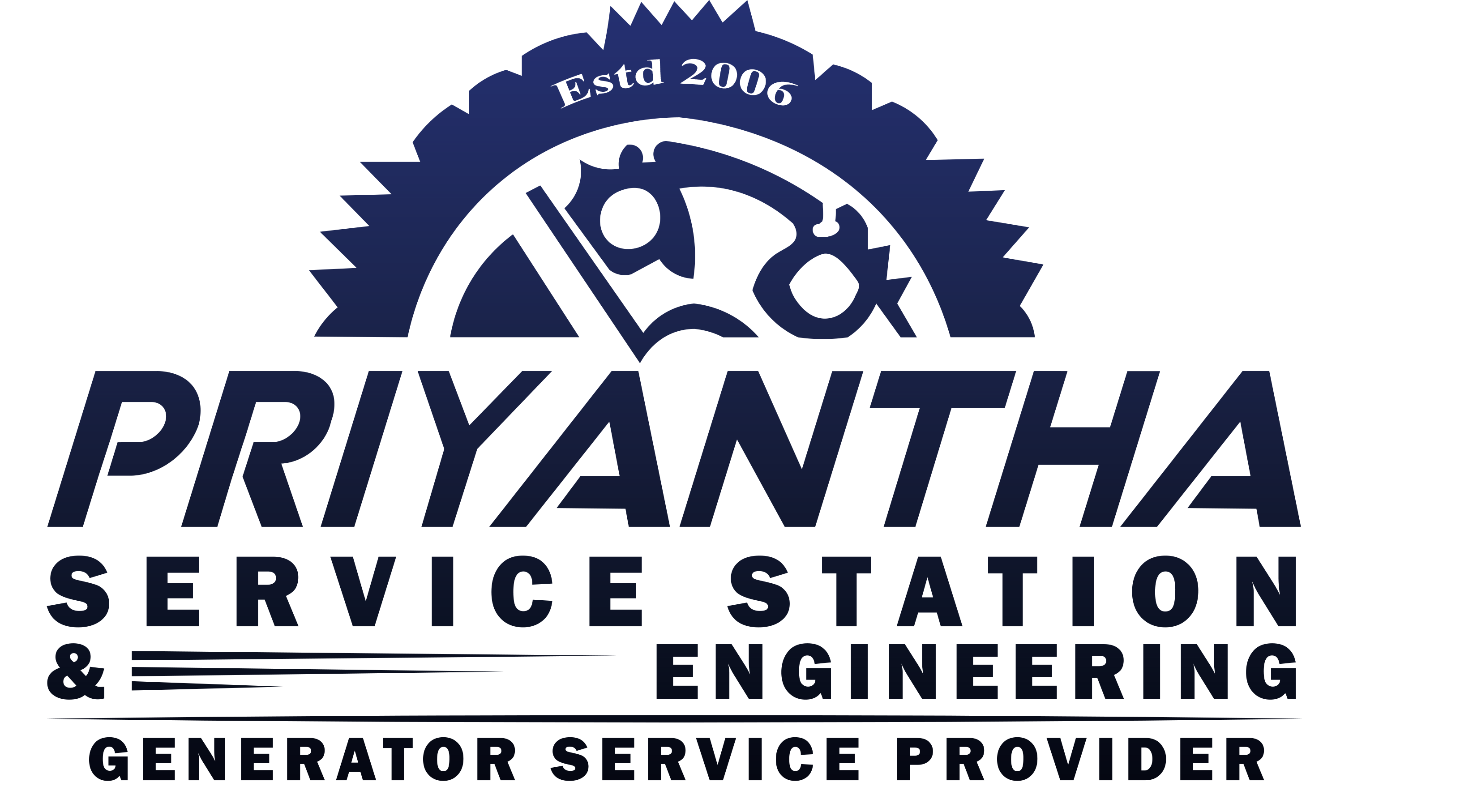 Priyantha Service Station logo - Official  sponsor of Robotic Battle Competition